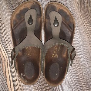 Size 8 Birkenstocks (heavily worn)